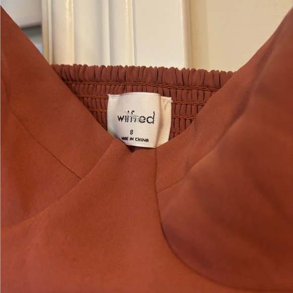 ARITZIA DRESS NOVELLA RUST - Picture 5 of 5